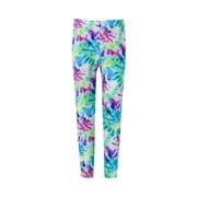 Fesfesfes Kids Girls Leggings Gradient Skinny Pants Digital Printing Big Girls Leggings On Sale